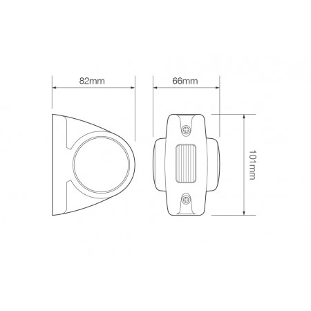 Rubber Marker Lamp – With Side Marker Rubber Marker Lamp – With Side Marker