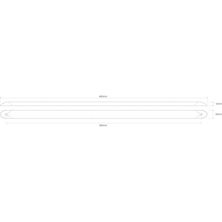 Interior Strip Lamp – 121 LED – Opaque