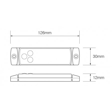 Low-Profile Side Marker Lamp