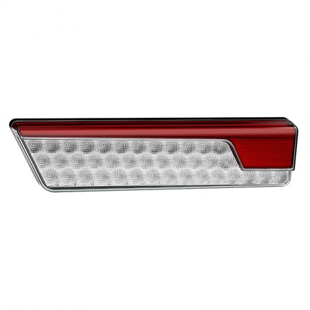 Multifunction Rear Lamp With Dynamic Indicator - Chrome LHS