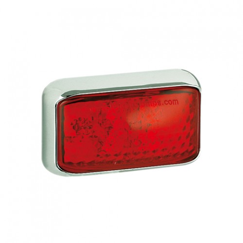 Rear End Marker Lamp – Chrome Bracket