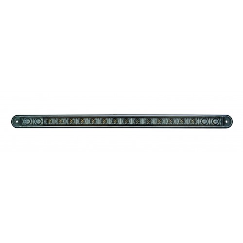 Compact Combination Rear Strip Lamp - Black - 12V