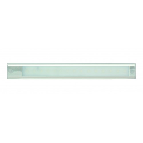 12V - 310mm Interior Strip Lamp (Direct Current Only) - Silver Aluminium
