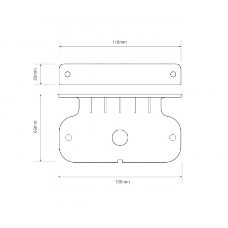 Mounting Bracket – Black