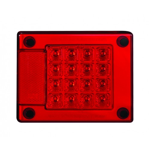 Fog Lamp With Integrated Reflex Reflector