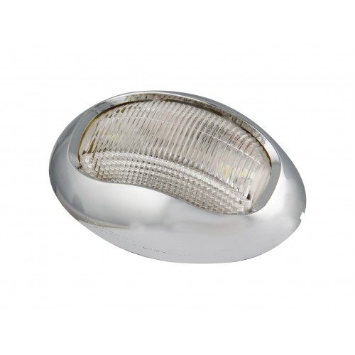 Marine Navigational Lamp – White – Chrome