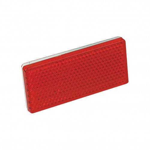 Rectangular Reflector – Red (Bulk) Rectangular Reflector – Red (Bulk)