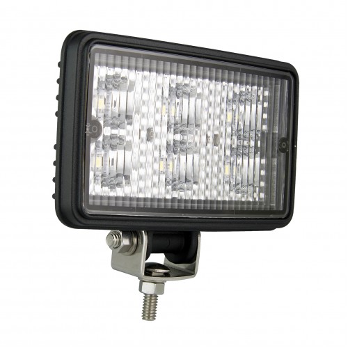Rectangular Work Lamp – Black