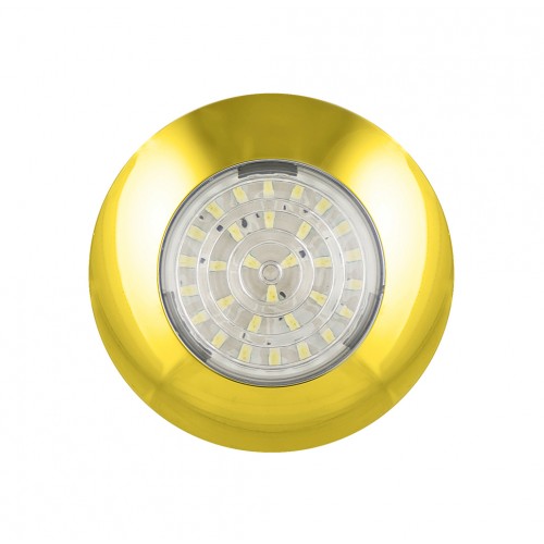 Round Interior Lamp – Gold
