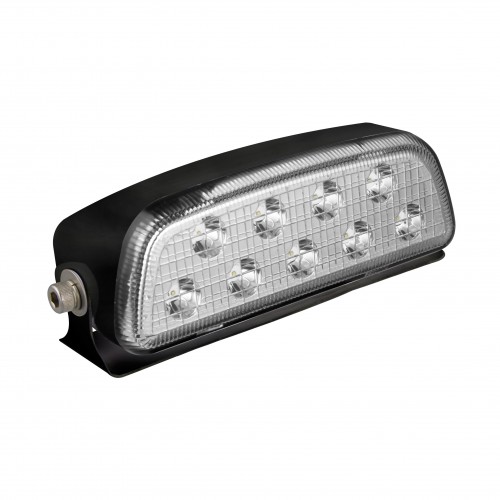 Low Profile Flood Lamp – Black
