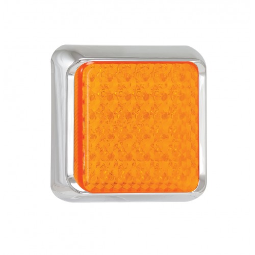 Square Indicator Lamp – Chrome Bracket