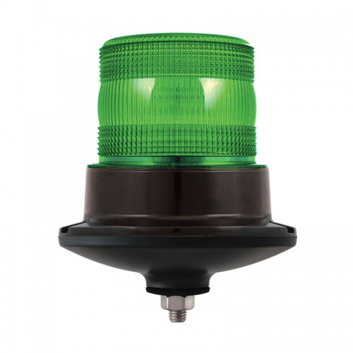 Green LED Warning Beacon - Single-Bolt Mount Green LED Warning Beacon - Single-Bolt Mount