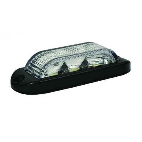 3-LED Amber Warning Lamp