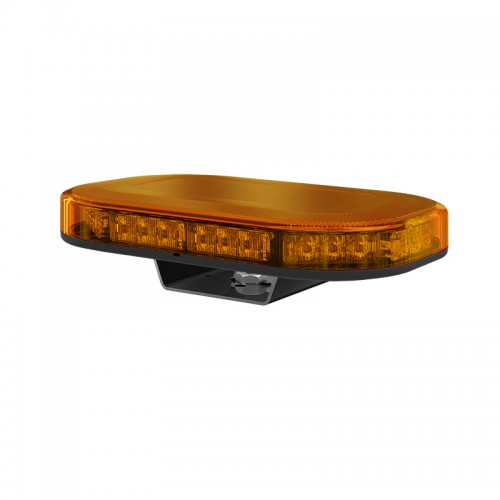 Mini R65 LED Lightbar - Single-Bolt - Amber Lens