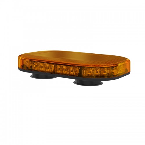 Mini R65 LED Lightbar - Magnetic Mount - Amber Lens