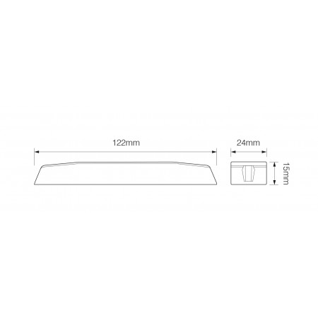 R65 Slimline Directional Warning Lamp - 6-LED R65 Slimline Directional Warning Lamp - 6-LED