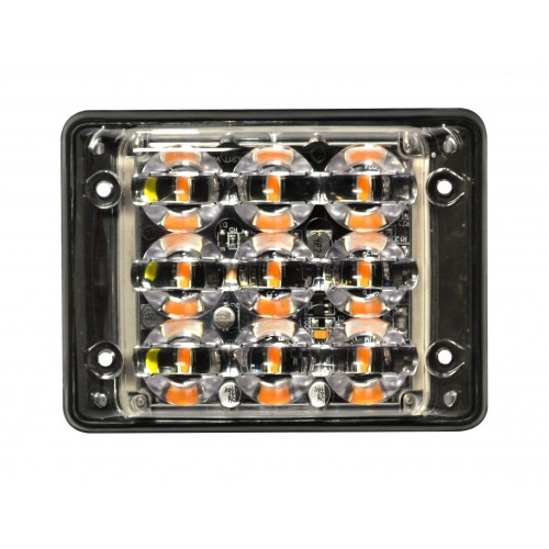 R65 Super-Slim Warning Lamp - 9-LED Block
